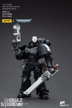 JoyToy Source 1/18 Warhammer 40K Iron Hands Intercessors Sergeant Kalock -Action Figures Store 0443126a89