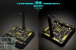 SNAP Remote Smoke Display Stand W/ LED Gold Version -Action Figures Store 05c36c7678