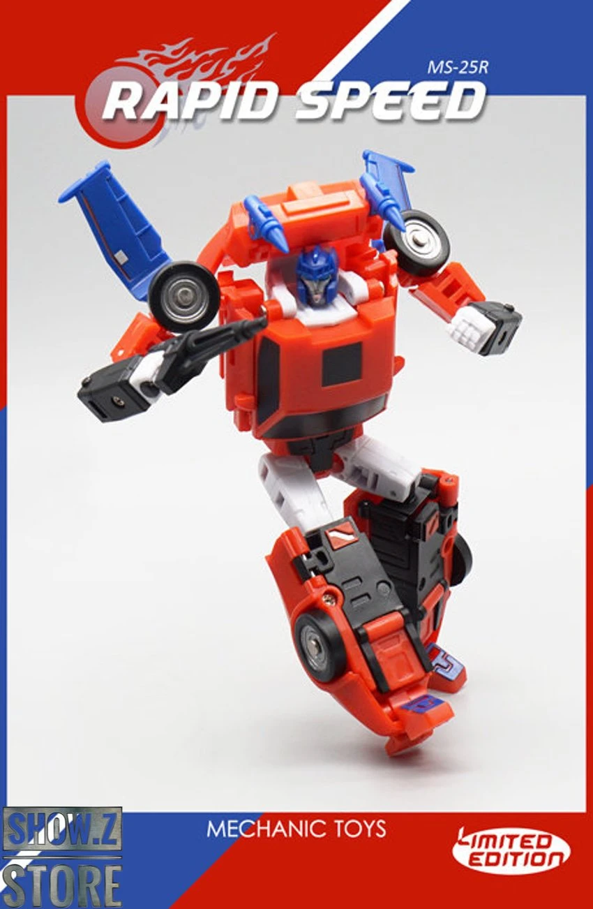 MechFansToys Mech Soul MS-25R Rapid Speed Road Rage Limited Edition 17 MechFansToys Mech Soul MS-25R Rapid Speed Road Rage Limited Edition - Image 15