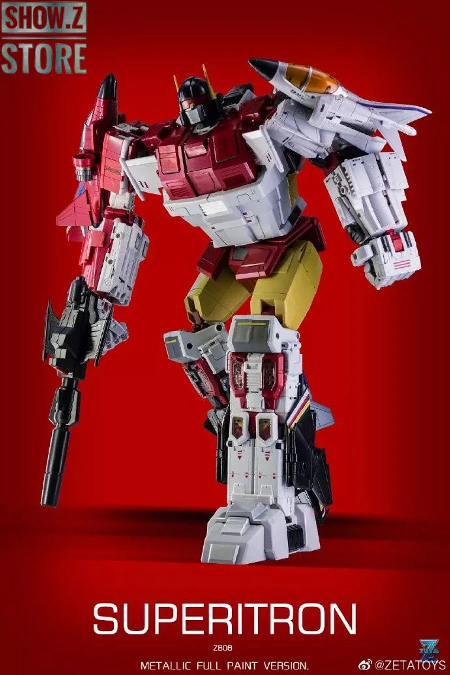 Zeta Toys ZB-06 Superitron Superion Metallic Full Paint Version Set Of 6 11 Zeta Toys ZB-06 Superitron Superion Metallic Full Paint Version Set Of 6 - Image 9
