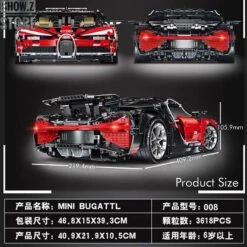 Lin07 Block 008 1/10 Bugatti Chiron Red Version 13 Lin07 Block 008 1/10 Bugatti Chiron Red Version -Action Figures Store 0d6d758ae5