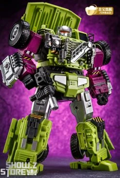 Jinbao DF03 Builder.D Devastator Green Version Set Of 6 Oversized Version -Action Figures Store 0f794cbfe4