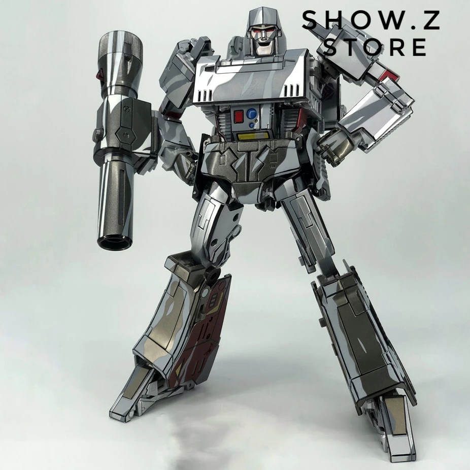 4th Party MP36CS Megatron Magten Silver Paint Cell Shaded Version 2 3 4th Party MP36CS Megatron Magten Silver Paint Cell Shaded Version 2