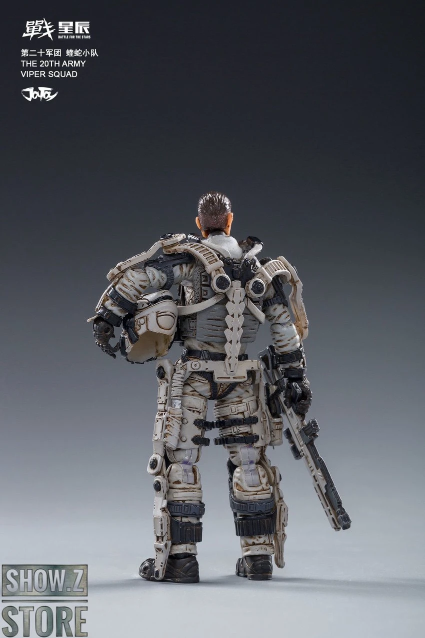 JoyToy Source 1/18 War Stars Free Truism 22nd Legion White Viper Squad & Betty Set Of 4 14 JoyToy Source 1/18 War Stars Free Truism 22nd Legion White Viper Squad & Betty Set Of 4 - Image 12