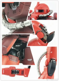 Metal Soldier MS 1/100 MS-06S MS06S Char's Zaku II Side 3 Side3 Red Comet Gundam Mobile Suit 23 Metal Soldier MS 1/100 MS-06S MS06S Char's Zaku II Side 3 Side3 Red Comet Gundam Mobile Suit -Action Figures Store 1e7b1a1845