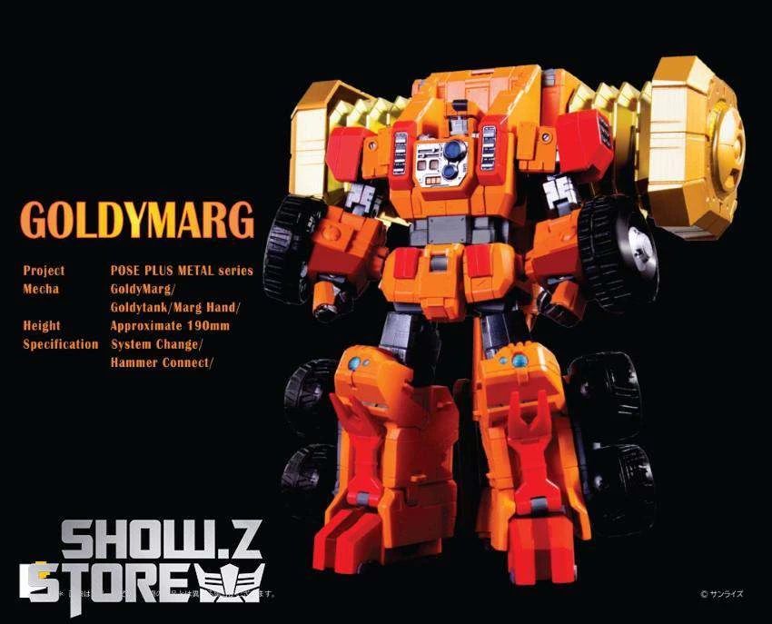 Pose Toy Pose+ Metal Series The King Of Braves GaoGaiGar GoldyMarg & Star GaoGaiGar Option Set Deluxe Version 9 Pose Toy Pose+ Metal Series The King Of Braves GaoGaiGar GoldyMarg & Star GaoGaiGar Option Set Deluxe Version - Image 7