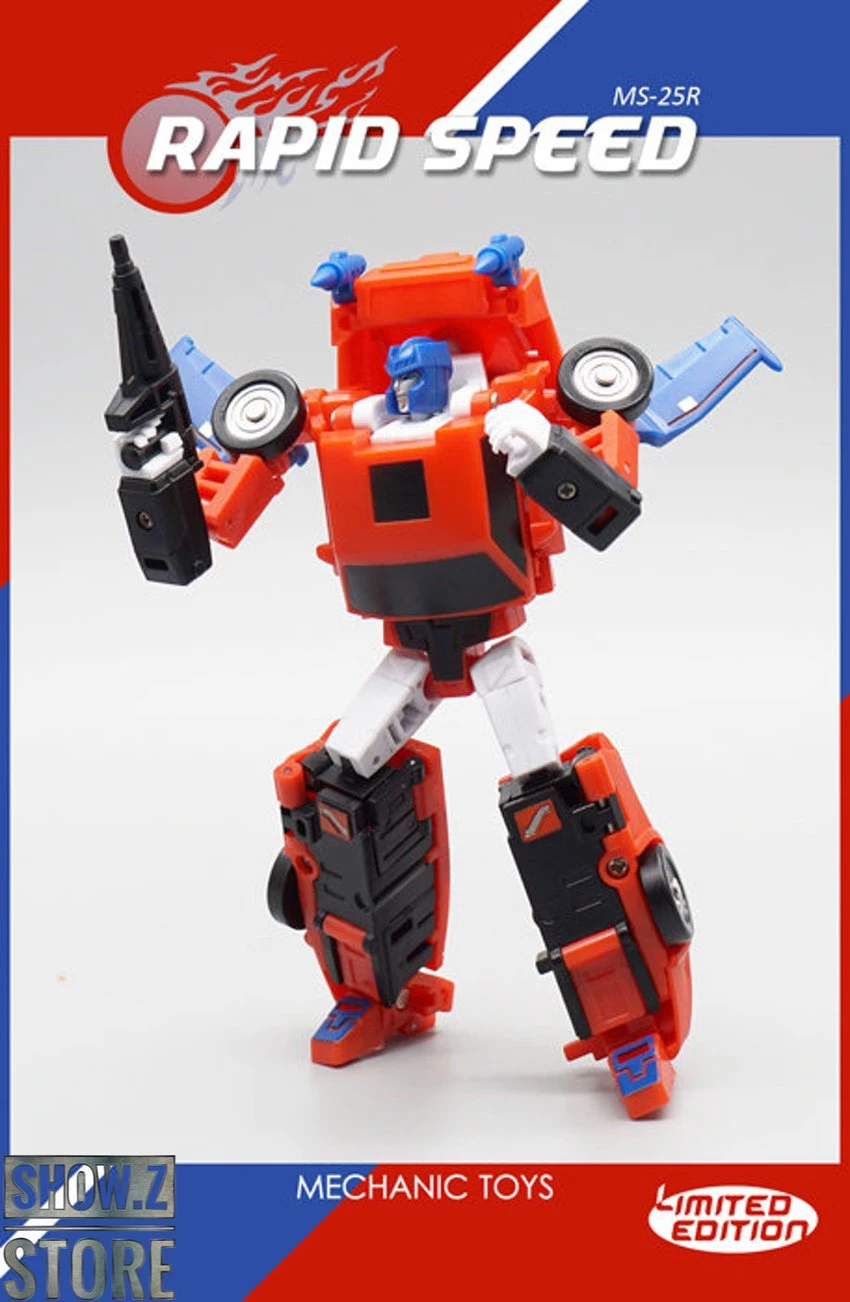 MechFansToys Mech Soul MS-25R Rapid Speed Road Rage Limited Edition 14 MechFansToys Mech Soul MS-25R Rapid Speed Road Rage Limited Edition - Image 12