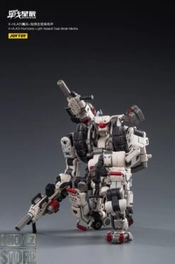 JoyToy Source 1/18 X-HLA01 Hurricane Light Assault Dual Mode Mecha White -Action Figures Store 201ba7b84d