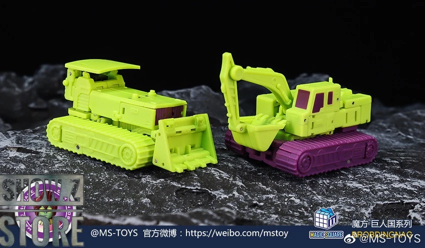 Magic Square MS-B41 Excavator Scavenger & MS-B42 Bulldozer Bonecrusher Set Of 2 18 Magic Square MS-B41 Excavator Scavenger & MS-B42 Bulldozer Bonecrusher Set Of 2 - Image 16