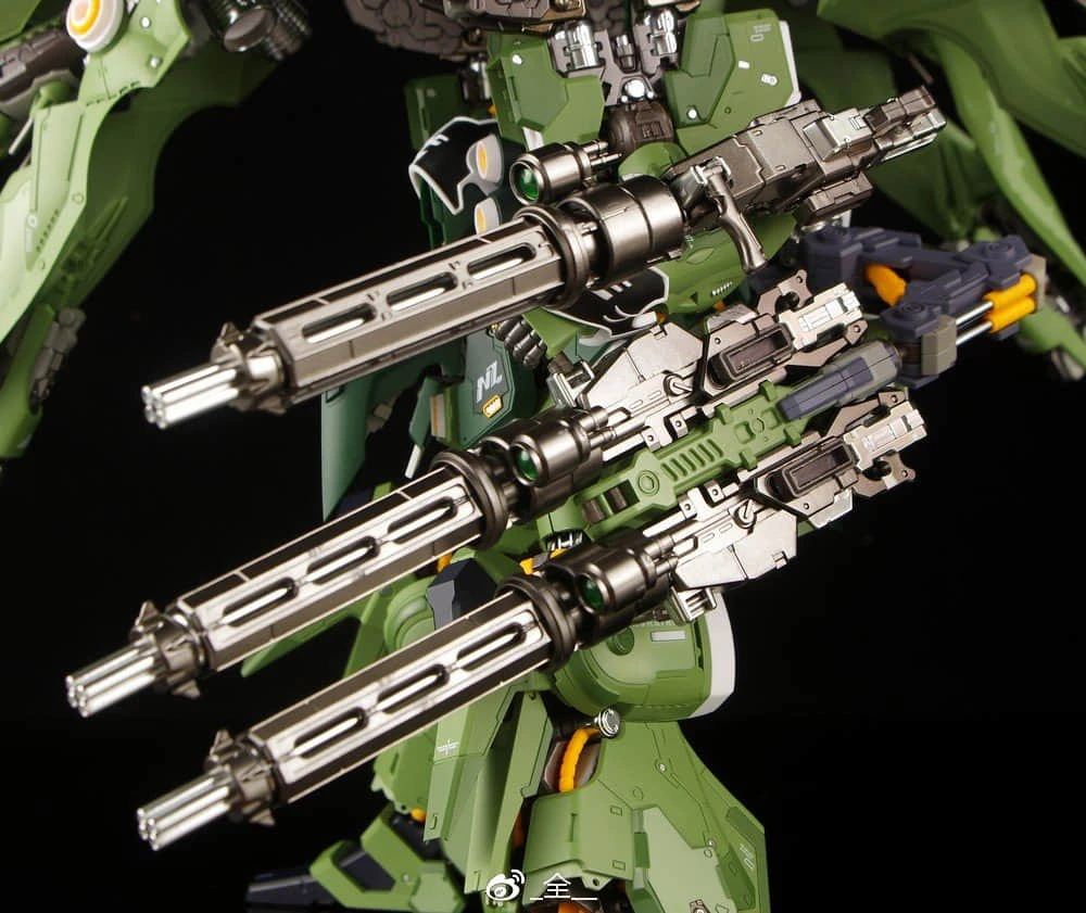 Metal Club MC Beam Gatling Gun Add On Kit For Metal Club 1/100 NZ-666 Kshatriya Gundam 14 Metal Club MC Beam Gatling Gun Add On Kit For Metal Club 1/100 NZ-666 Kshatriya Gundam - Image 12