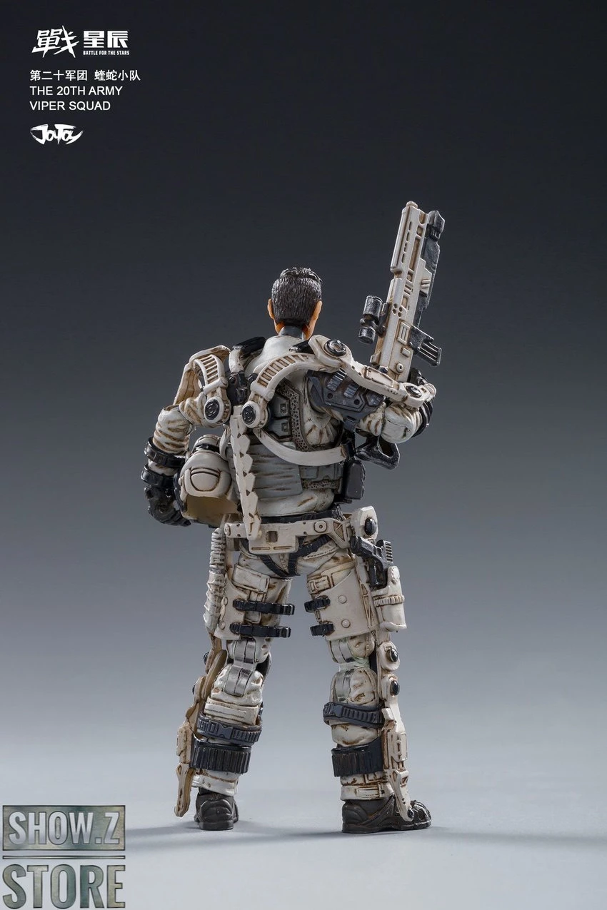 JoyToy Source 1/18 War Stars Free Truism 22nd Legion White Viper Squad & Betty Set Of 4 16 JoyToy Source 1/18 War Stars Free Truism 22nd Legion White Viper Squad & Betty Set Of 4 - Image 14