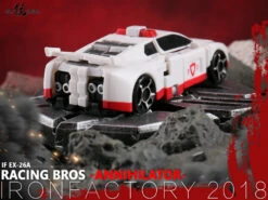 IronFactory EX-26A Racing Bros Annihilator Red Alert 26 IronFactory EX-26A Racing Bros Annihilator Red Alert -Action Figures Store 27b7dd9cce
