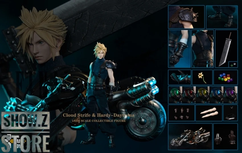 GameToys GT-002C 1/6 Cloud & Hardy Daytona Deluxe Version 10 GameToys GT-002C 1/6 Cloud & Hardy Daytona Deluxe Version - Image 8