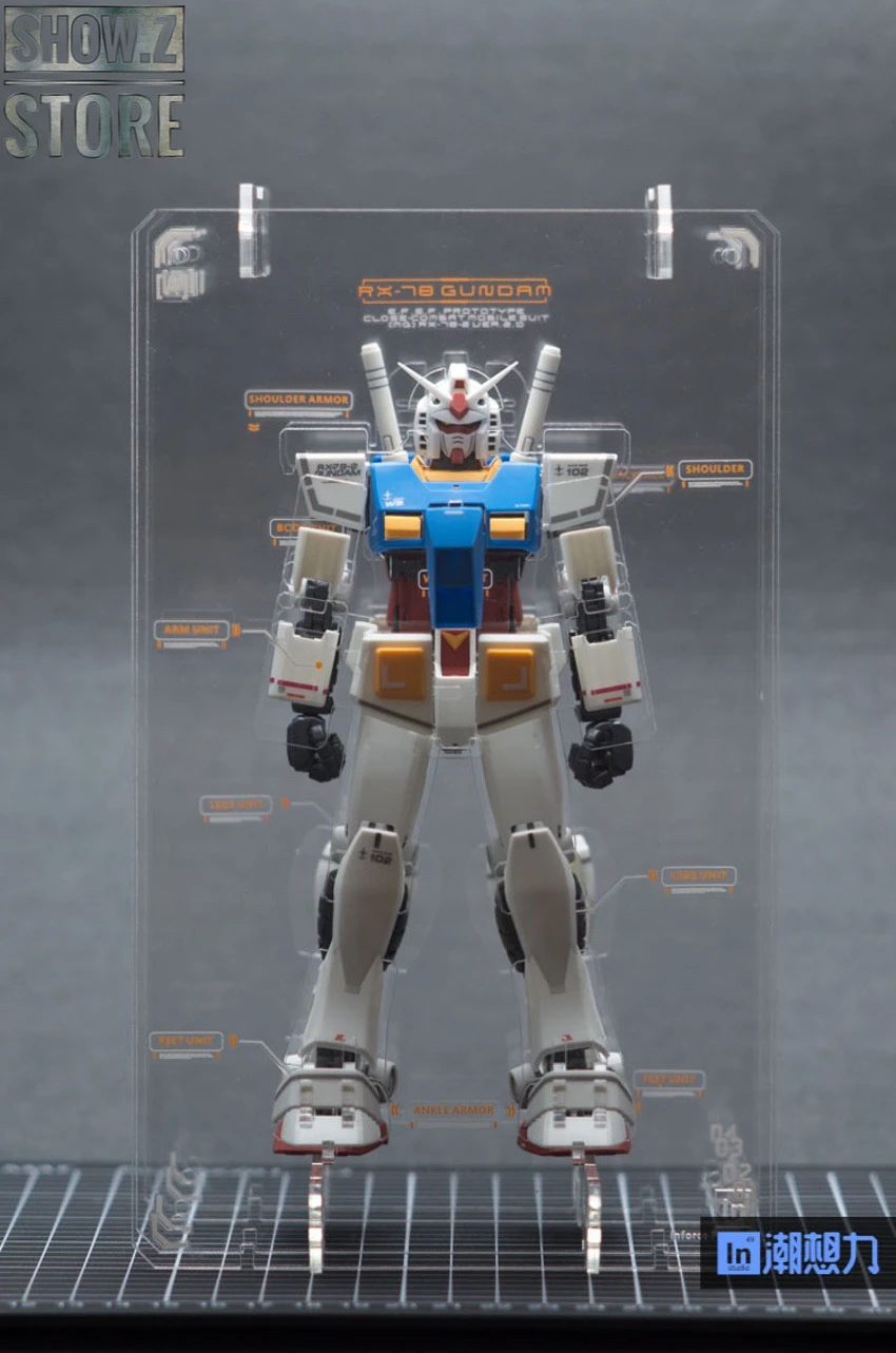 Inforce MG02 MG 1/100 RX-78-2 GUNDAM Ver.2.0 Internal Structure Showcase Display 21 Inforce MG02 MG 1/100 RX-78-2 GUNDAM Ver.2.0 Internal Structure Showcase Display - Image 19