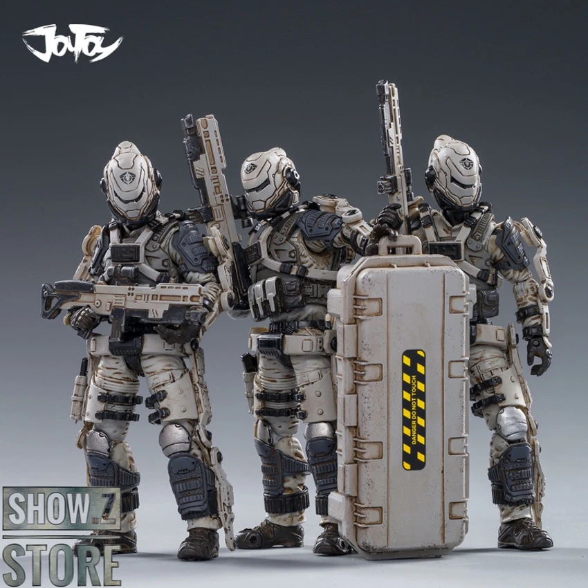 JoyToy Source 1/18 War Stars Free Truism 22nd Legion White Viper Squad & Betty Set Of 4 4 JoyToy Source 1/18 War Stars Free Truism 22nd Legion White Viper Squad & Betty Set Of 4 - Image 2