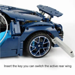 [No Box] Lepin 20086 Bugatti Chiron 42083 4031Pcs Technic Series Blue Version -Action Figures Store 333a68d5ea