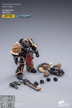 JoyToy Source 1/18 Warhammer 40K Chaos Space Marine D Black Legion Warband -Action Figures Store 35460065bb