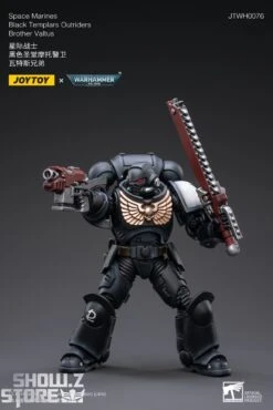 JoyToy Source 1/18 Warhammer 40K Space Marines Black Templars Outriders Brother Valtus -Action Figures Store 366df569a8