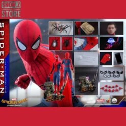Hot Toys QS014 1/4 Spider-Man Homecoming Collectible Figure Standard Version 12 Hot Toys QS014 1/4 Spider-Man Homecoming Collectible Figure Standard Version -Action Figures Store 3d1c6c9830