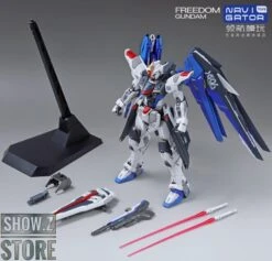 Navigator Toys Pre-Painted & Pre-Assembled Bandai ZGMF-X10A Freedom Gundam Ver.2.0 -Action Figures Store 3d48b9c2af