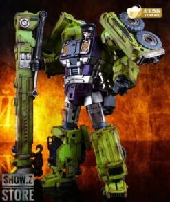 Jinbao Oversized Devastator Battle Damaged Version Full Set Of 6 Gravity Builder -Action Figures Store 3d4c5b529b