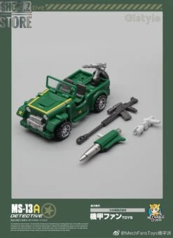 MechFansToys Mechanic Studio MS-13A Detective Hound Comic Color Version 18 MechFansToys Mechanic Studio MS-13A Detective Hound Comic Color Version -Action Figures Store 417581ab3a