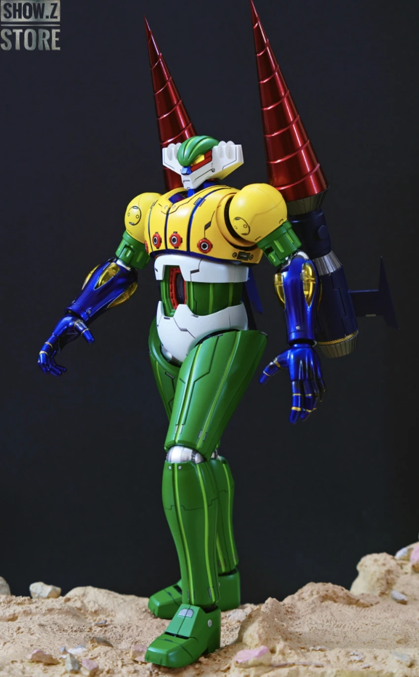 King Arts Diecast Scene Series DFS075 Steel Jeeg Battle Damaged Version 20 King Arts Diecast Scene Series DFS075 Steel Jeeg Battle Damaged Version - Image 18