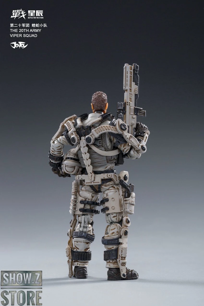 JoyToy Source 1/18 War Stars Free Truism 22nd Legion White Viper Squad & Betty Set Of 4 12 JoyToy Source 1/18 War Stars Free Truism 22nd Legion White Viper Squad & Betty Set Of 4 - Image 10