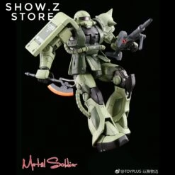 Metal Soldier 1/100 MS01 ZAKUII MS-01 MS-06 ZAKU2 Green Chogokin Metal Build -Action Figures Store 43c1b96cd2