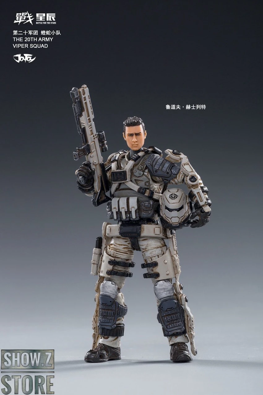 JoyToy Source 1/18 War Stars Free Truism 22nd Legion White Viper Squad & Betty Set Of 4 15 JoyToy Source 1/18 War Stars Free Truism 22nd Legion White Viper Squad & Betty Set Of 4 - Image 13