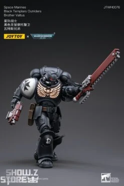 JoyToy Source 1/18 Warhammer 40K Space Marines Black Templars Outriders Brother Valtus -Action Figures Store 46aa145505