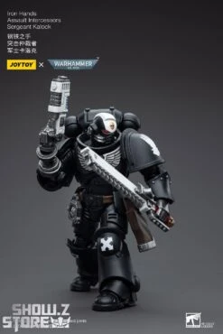JoyToy Source 1/18 Warhammer 40K Iron Hands Intercessors Sergeant Kalock -Action Figures Store 48d20b64ef