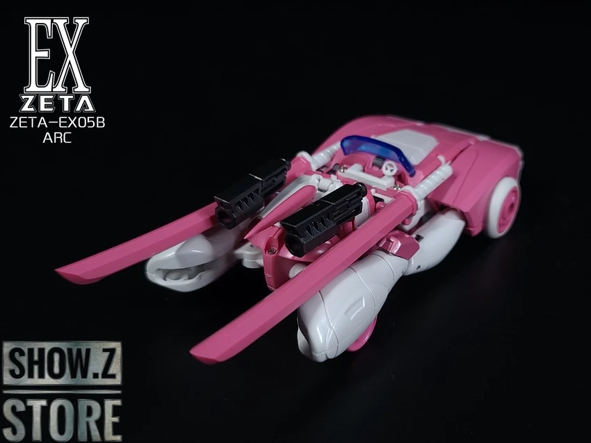 Zeta Toys EX-05B Arc Arcee Cartoon Color Version 10 Zeta Toys EX-05B Arc Arcee Cartoon Color Version - Image 8