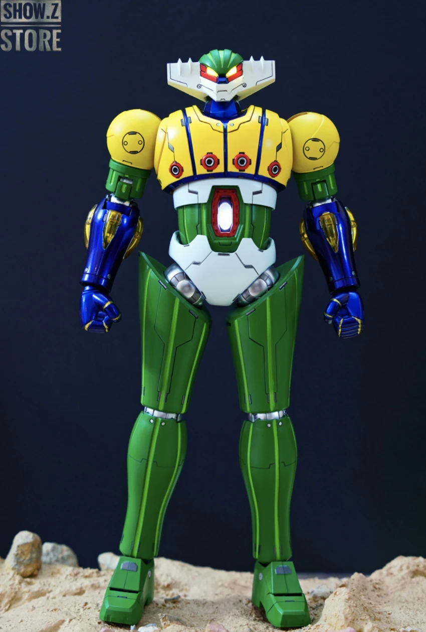 King Arts Diecast Scene Series DFS075 Steel Jeeg Battle Damaged Version 6 King Arts Diecast Scene Series DFS075 Steel Jeeg Battle Damaged Version - Image 4