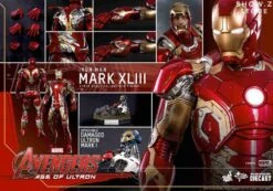 Hot Toys HT 1/6 Iron Man Mark XLIII MK43 MMS278D09 Avengers: Age Of Ultron Collectible Figure 14 Hot Toys HT 1/6 Iron Man Mark XLIII MK43 MMS278D09 Avengers: Age Of Ultron Collectible Figure -Action Figures Store 4d3134c8a1