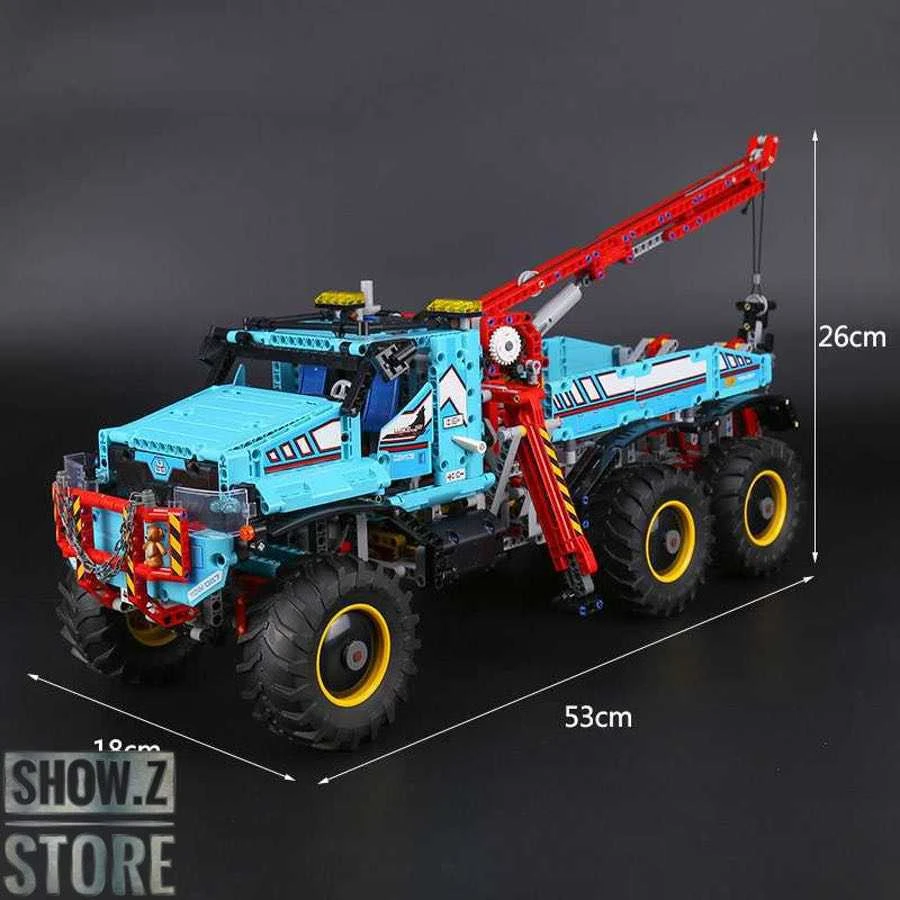 Lepin 20056 6×6 All Terrain RC Tow Truck 17 Lepin 20056 6×6 All Terrain RC Tow Truck - Image 15