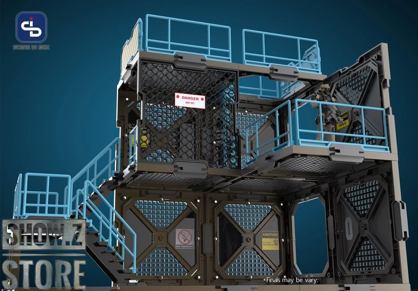 FreshRetro 1/18 1/24 SIB03 Scene In Box Fortifications-A Model Kit 6 FreshRetro 1/18 1/24 SIB03 Scene In Box Fortifications-A Model Kit - Image 4