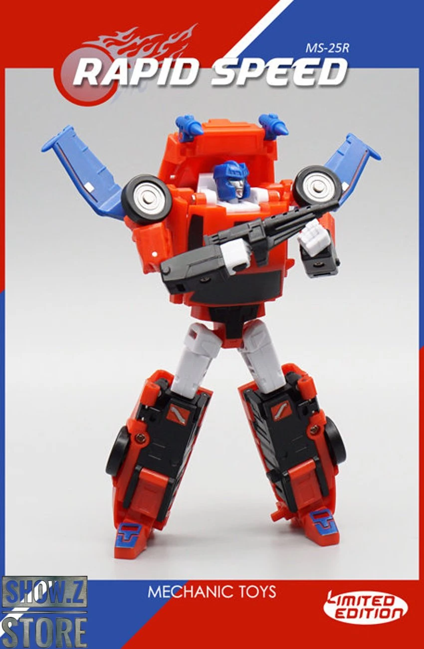 MechFansToys Mech Soul MS-25R Rapid Speed Road Rage Limited Edition 13 MechFansToys Mech Soul MS-25R Rapid Speed Road Rage Limited Edition - Image 11