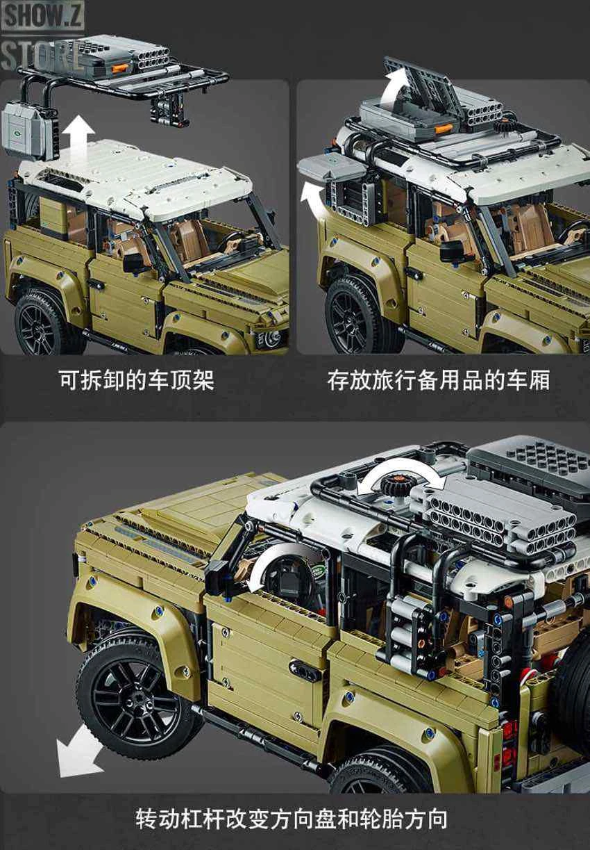 Lepin/King 93018 Land Rover Defender 7 Lepin/King 93018 Land Rover Defender - Image 6