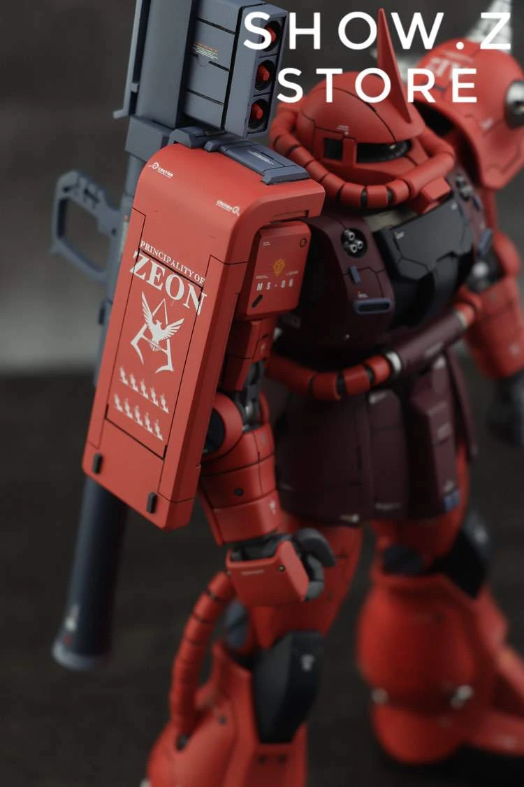 Metal Club MC 1/100 MS-06S Char's Red Zaku II Metal Build Anaheim Factory Style 6 Metal Club MC 1/100 MS-06S Char's Red Zaku II Metal Build Anaheim Factory Style - Image 4