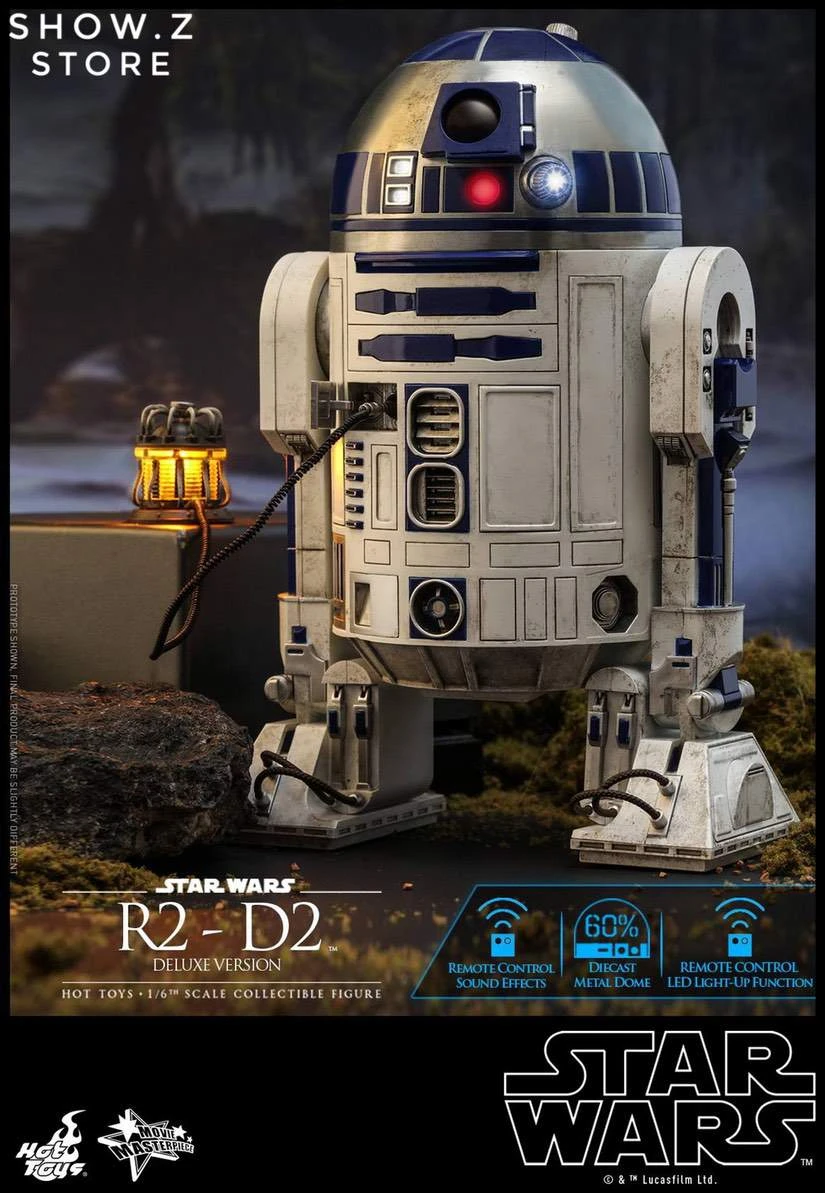 Hot Toys 1/6 Star Wars R2-D2 MMS511 Deluxe Version 7 Hot Toys 1/6 Star Wars R2-D2 MMS511 Deluxe Version - Image 5