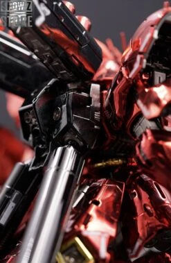 [SZ Custom] Bandai Custom RG 1/144 MSN-04 Sazabi W/ Custom Electroplated Chrome Painting -Action Figures Store 5b12837a24
