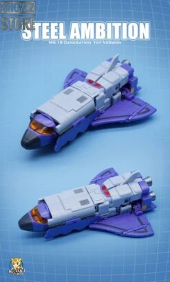 MechFansToys MS-18 Steel Ambition Astrotrain Generation Toy Version -Action Figures Store 5b85bba7ae