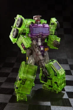 Toyworld TW-C07C Constructor Devastator Clear Version Full Set Of 6 Figures TW-07C Clear Constructor -Action Figures Store 5db21ec260