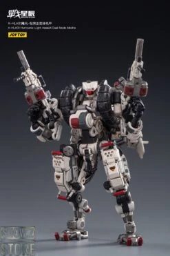 JoyToy Source 1/18 X-HLA01 Hurricane Light Assault Dual Mode Mecha White -Action Figures Store 5ebc7d58e3