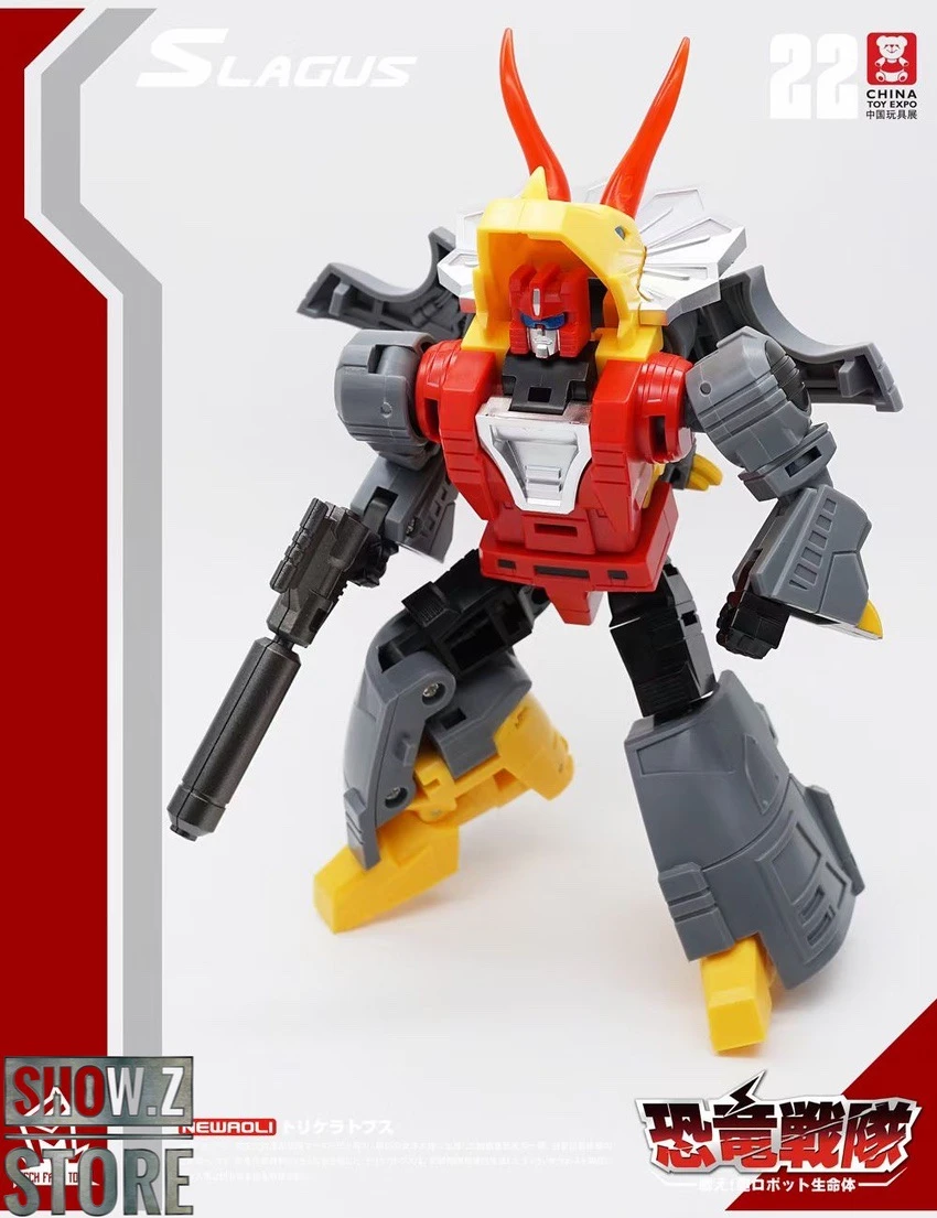 MechFansToys MF-21N(RED)/22N/23N/24N/25N Swoop(RED)/Slag/Sludge/Snarl/Grimlock Set Of 5 7 MechFansToys MF-21N(RED)/22N/23N/24N/25N Swoop(RED)/Slag/Sludge/Snarl/Grimlock Set Of 5 - Image 5