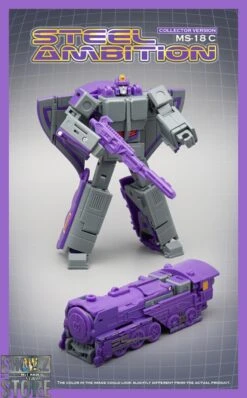 MechFansToys MS-18C Steel Ambition Astrotrain Collector Version 21 MechFansToys MS-18C Steel Ambition Astrotrain Collector Version -Action Figures Store 65f56b19ec