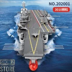 Sembo Block 202001 1/350 PLA Navy Shandong Military Aircraft Battleship -Action Figures Store 6eb143da88