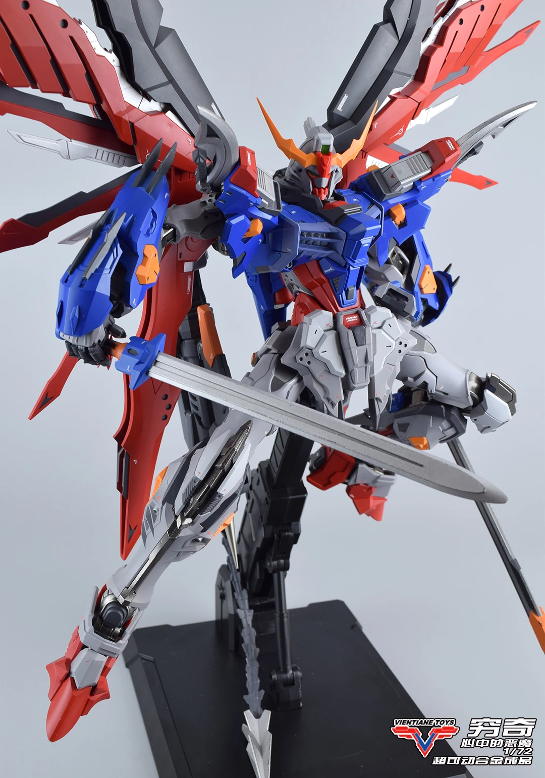 Vientiane Toys 1/72 Scale ZGMF-X42S Metal Build Destiny Gundam X Barbatos 22 Vientiane Toys 1/72 Scale ZGMF-X42S Metal Build Destiny Gundam X Barbatos - Image 20