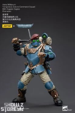 JoyToy Source 1/18 Warhammer 40K Astra Militarum Tempestus Scions Command Squad 55th Kappic Eagles Grenadier -Action Figures Store 71120dcc19